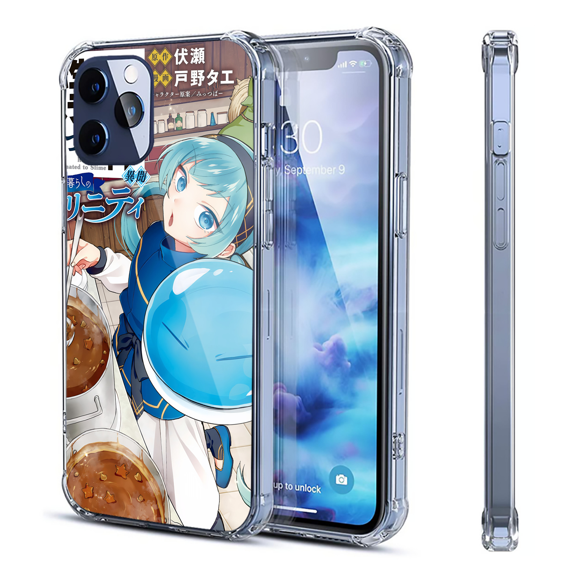 （画像用） 転スラ Regarding Reincarnated to Slime 【iPhone 12シリーズ対応】透明スマホケース（クリアソフトケース）